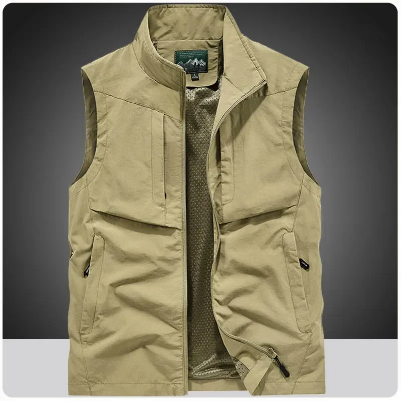 Outdoor Sport Jacket Men - Plus Size 7XL 8XL Gilet da