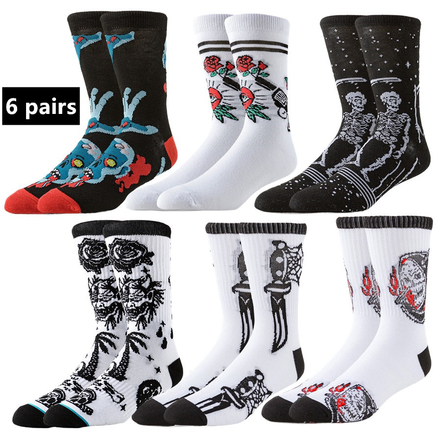 Outdoor Sport Dress - 6 Paia di Calzini Sportivi Unisex,