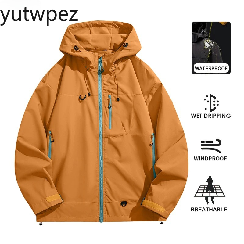 Outdoor Sport Jacket Men - Giacca Impermeabile da Trekking per Uomo
