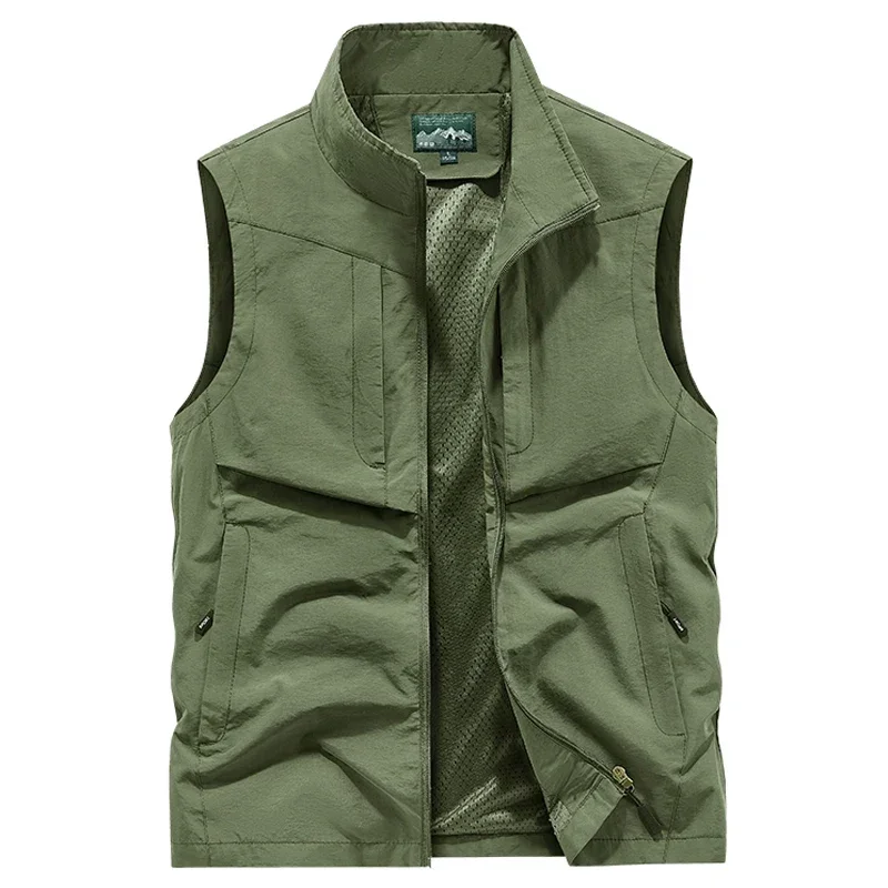 Plus Size 7XL 8XL Gilet da pes - Outdoor Sport Jacket Men recensione e prezzo