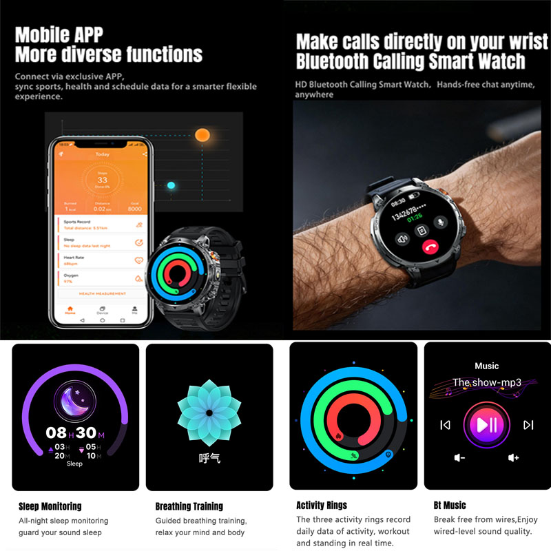 Nuovo Smartwatch Fitness Uomo  - Definition Of Outdoor Sport recensione e prezzo